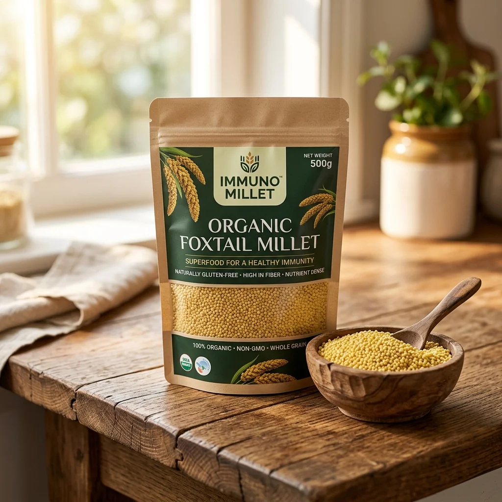 100% Naturally Grown Foxtail & Ancient Grains