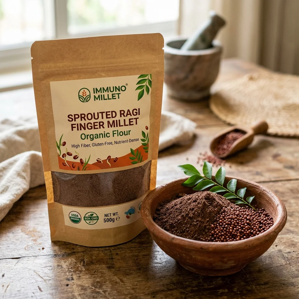 Cold-Milled Sprouted Millet Flours